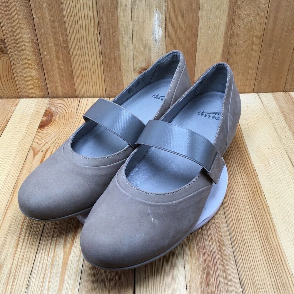 Dansko Shoes Women Size 11 US EU 41 Gray taupe Mary Jane 1610 - Picture 4 of 13